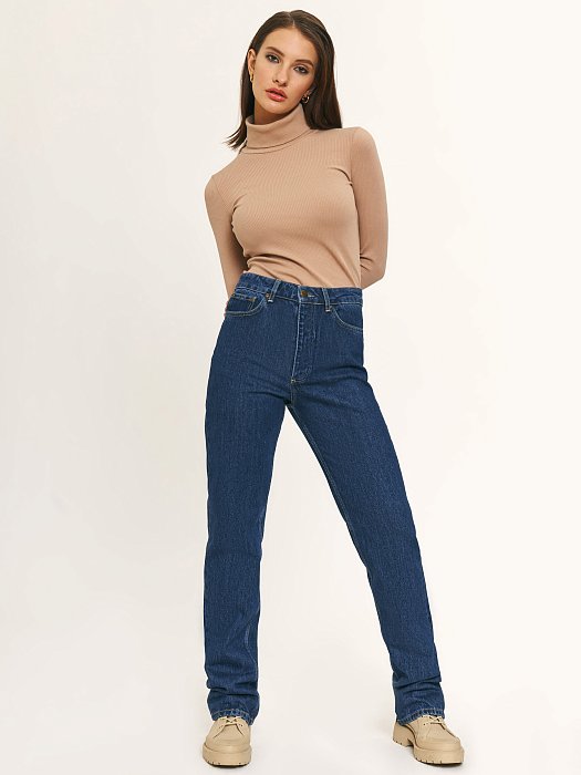 Водолазка в рубчик : фото №5