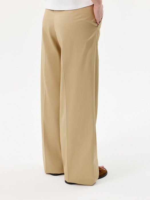 Брюки из хлопка на кулиске: фото №5