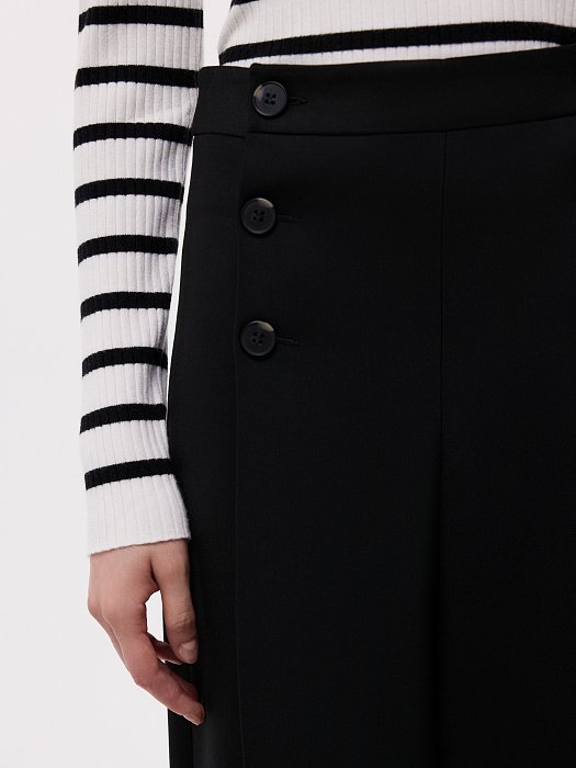 Широкие брюки со стрелками: фото №2