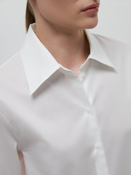 Классическая рубашка из хлопка: фото №2