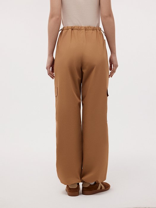 Брюки-карго из хлопка: фото №6