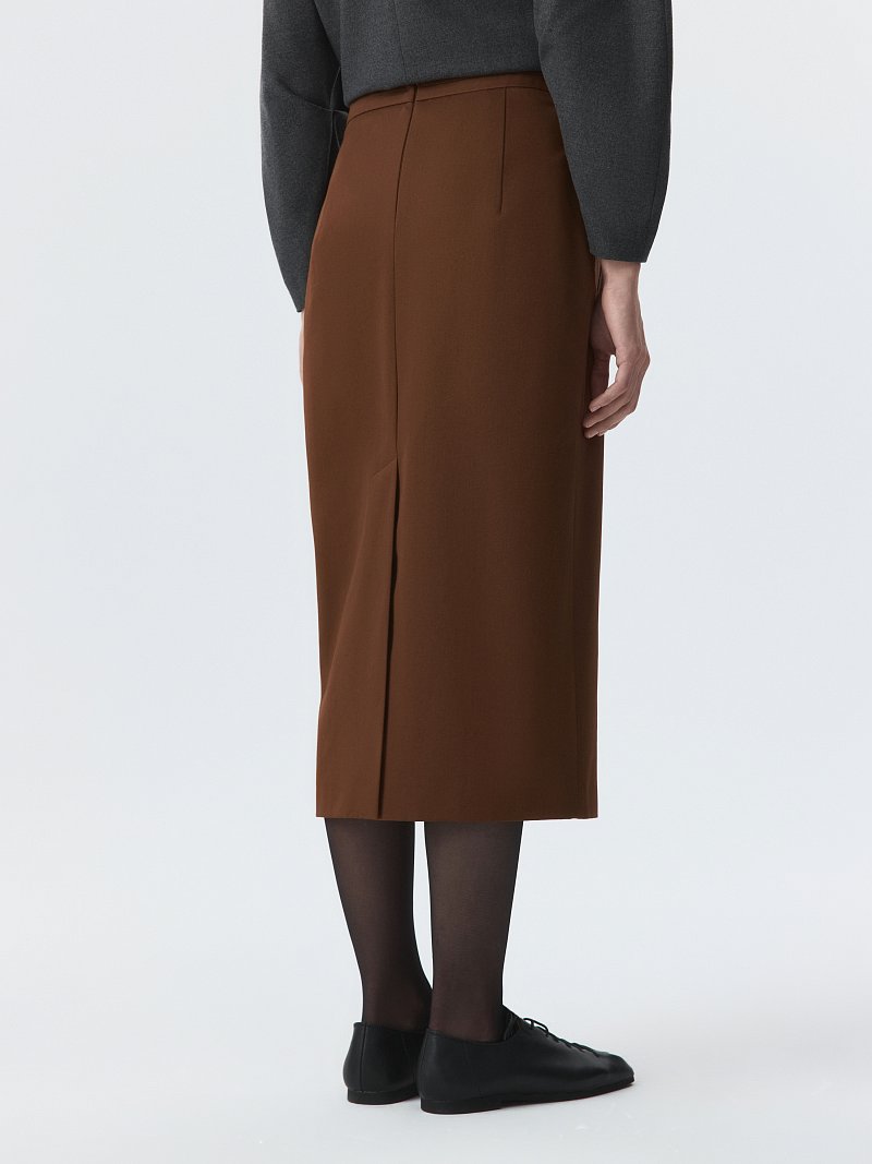 Юбка-карандаш из хлопка (Р158)