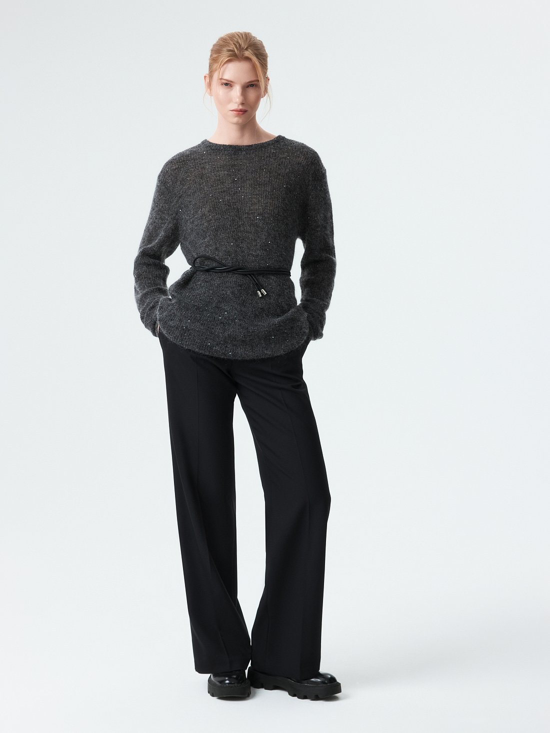 Классические прямые брюки: фото №1