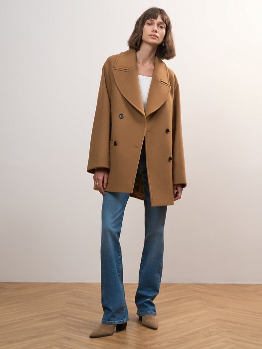 Пальто оверсайз шерстяное: фото №2