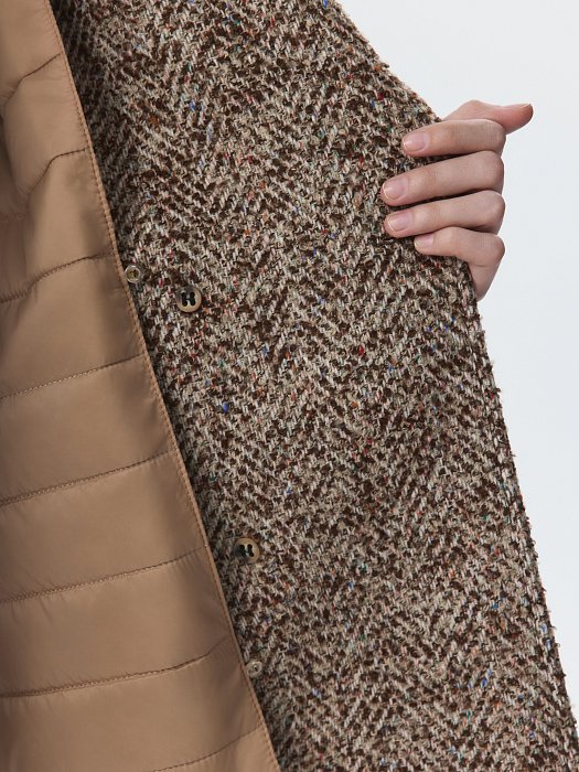 Полупальто со съемным утеплителем (Р158): фото №4