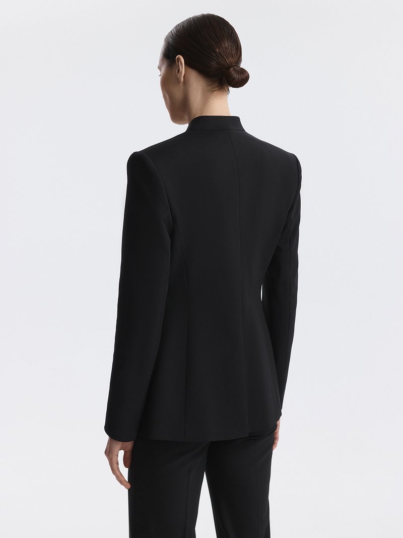 Асимметричный жакет из хлопка (Р158)