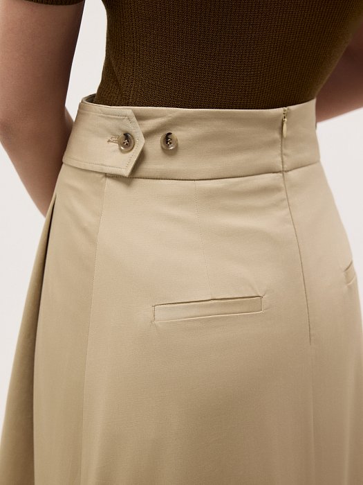 Юбка с акцентным поясом: фото №3
