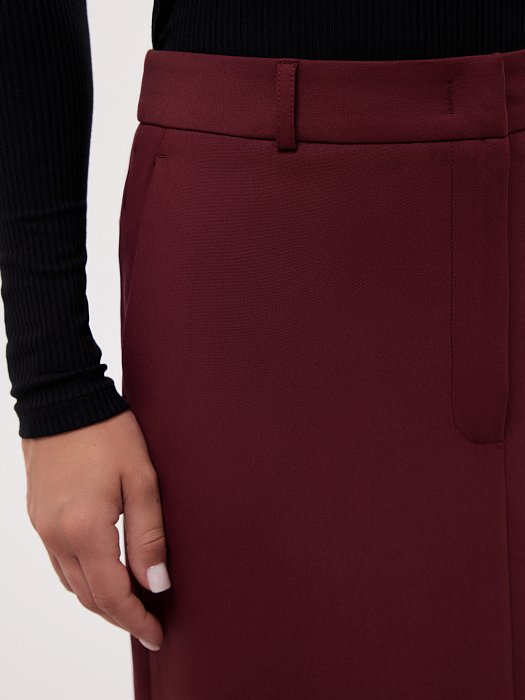 Юбка-макси прямого кроя: фото №4