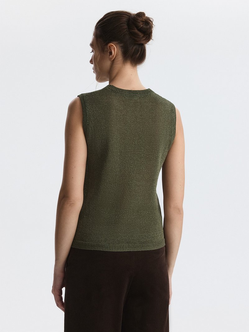 Топ из хлопка и целлюлозы