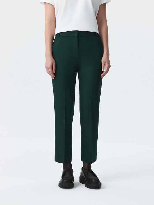 Зауженные брюки со стрелками: фото №3