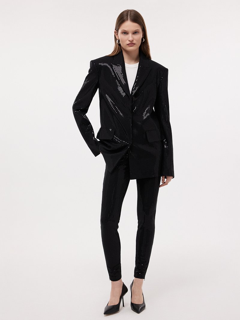 Жакет в пайетках