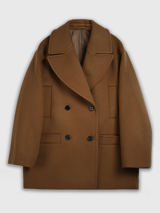 Пальто оверсайз шерстяное: фото №11