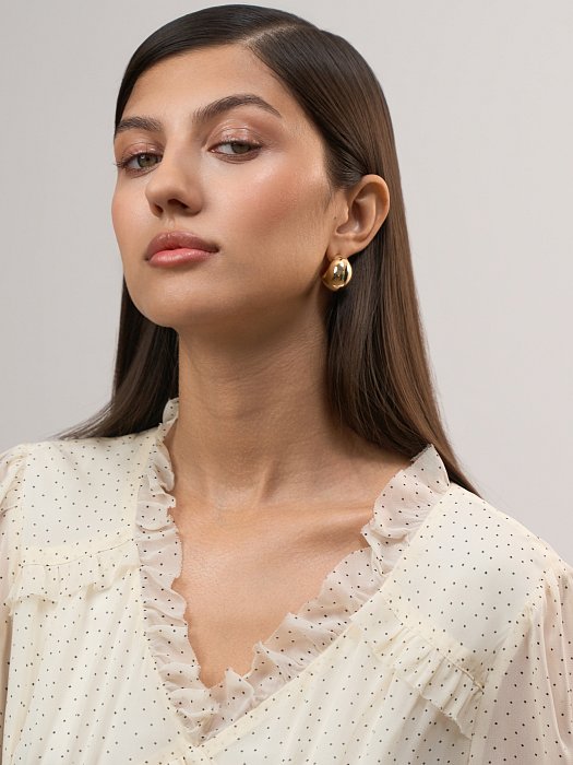 Платье из шифона с принтом: фото №3