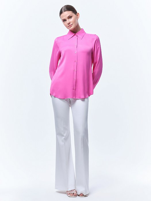 Атласная блуза: фото №7