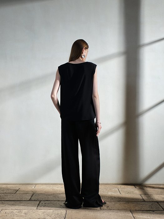 Топ прямой с V-вырезом: фото №3