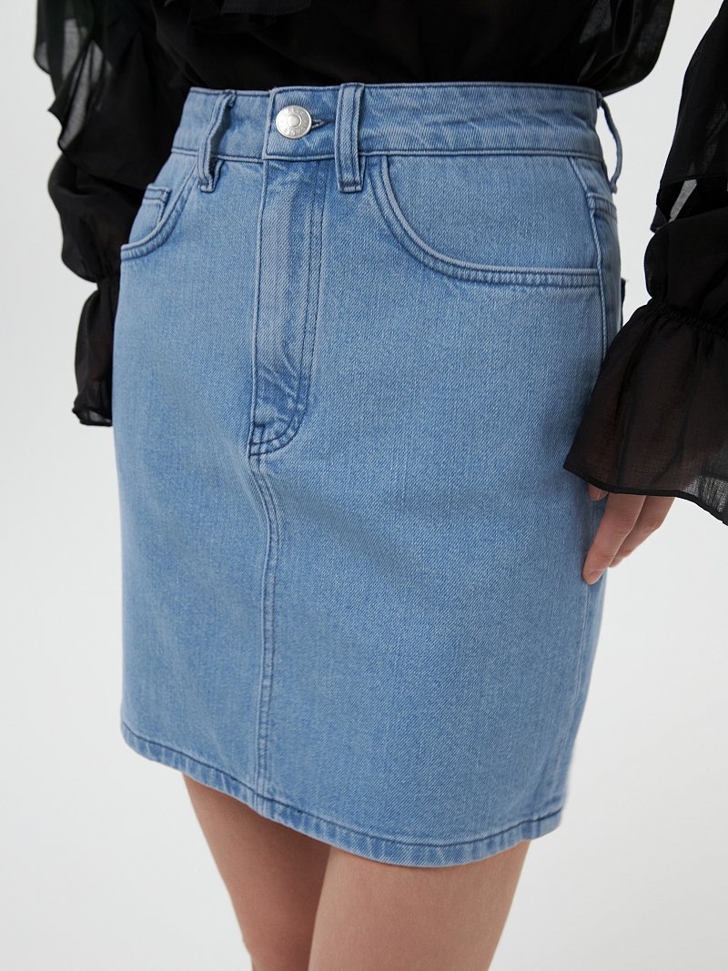 Джинсовая юбка