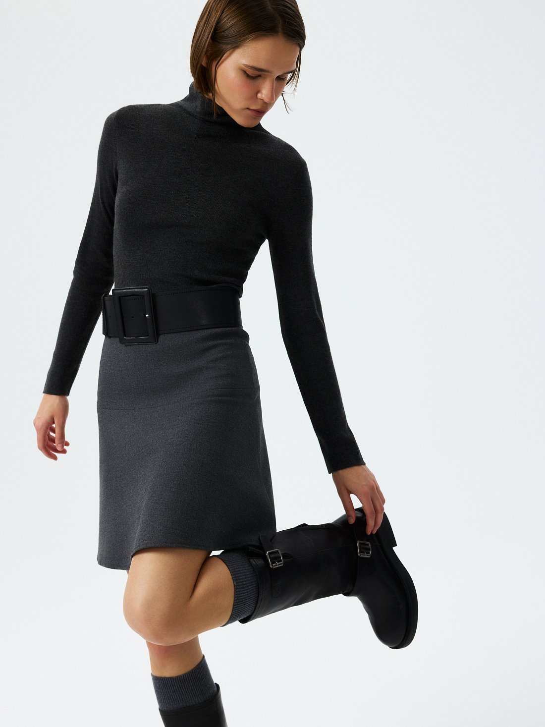 Мини-юбка на кокетке: фото №1