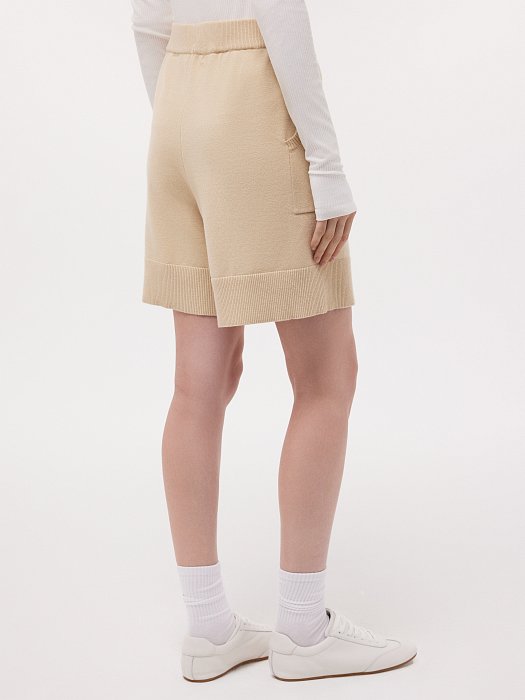 Шорты из вязаного трикотажа: фото №4