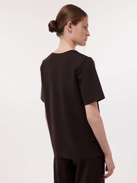 Базовая футболка из вискозы: фото №2