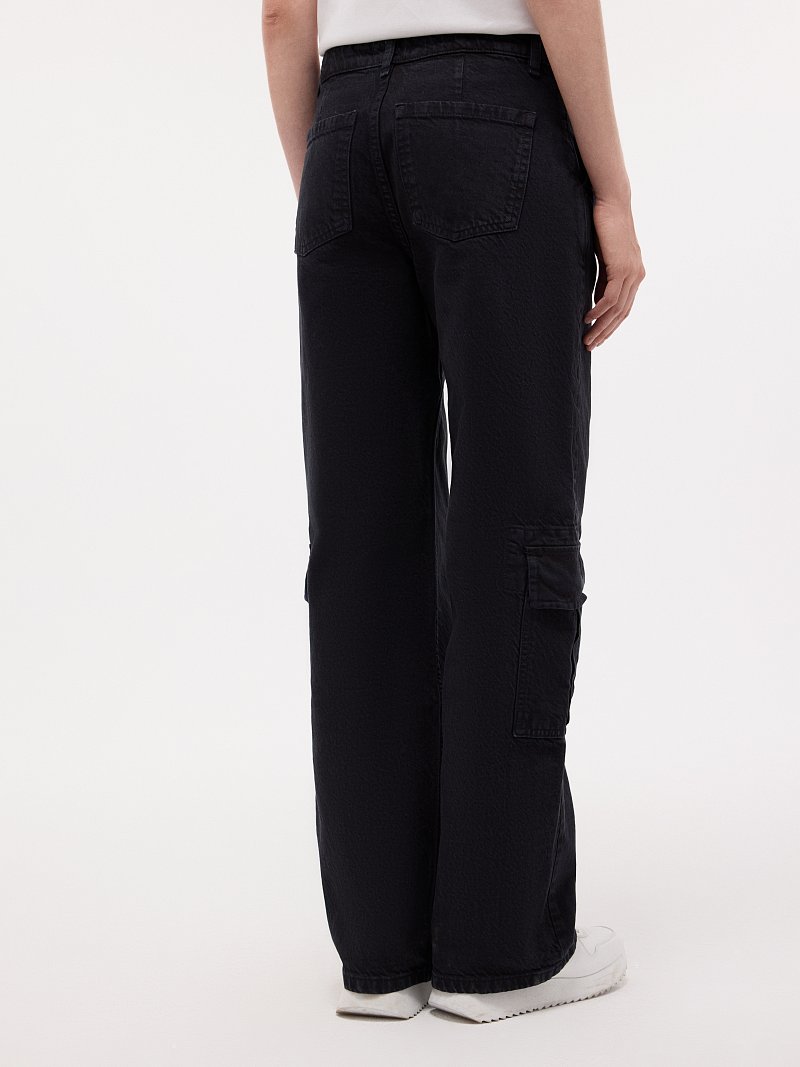 Джинсы-карго 