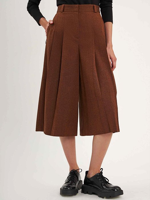 Кюлоты с защипами: фото №5