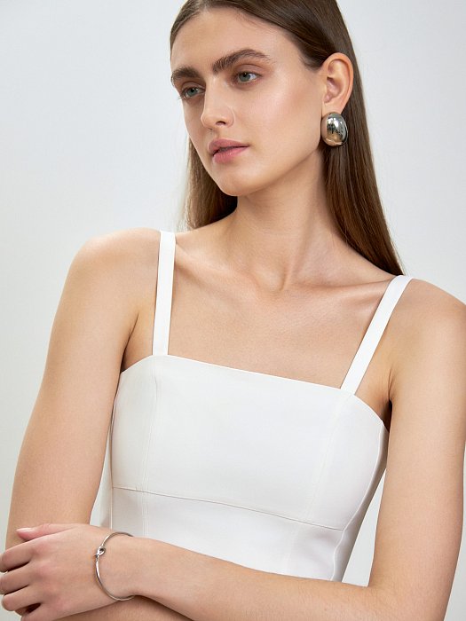 Кроп-топ со съемными бретелями: фото №5