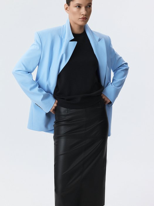 Юбка-карандаш из экокожи : фото №6