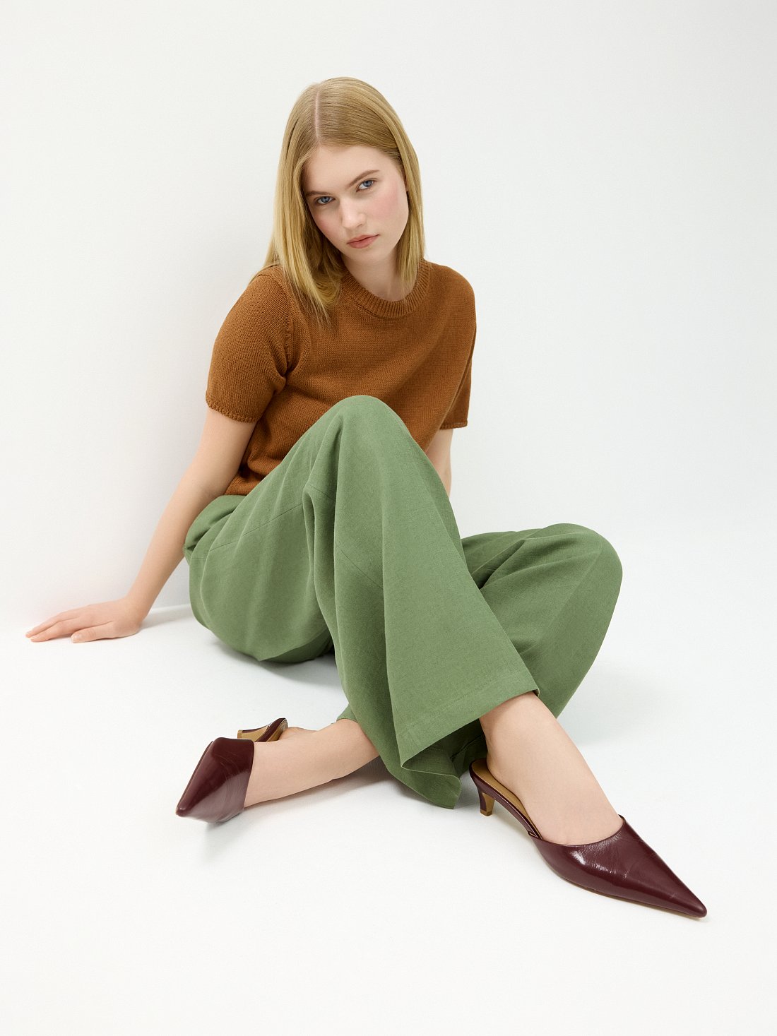 Мюли из натуральной кожи: фото №1