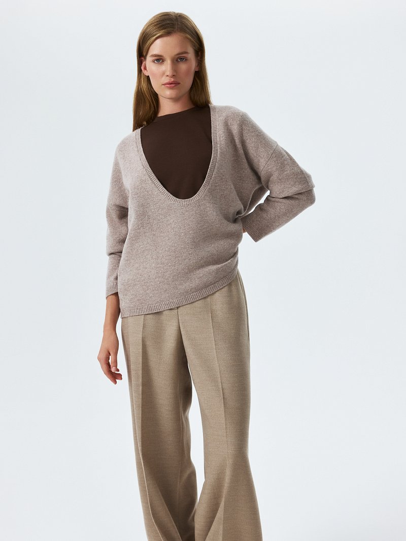 Брюки-бананы из фланели