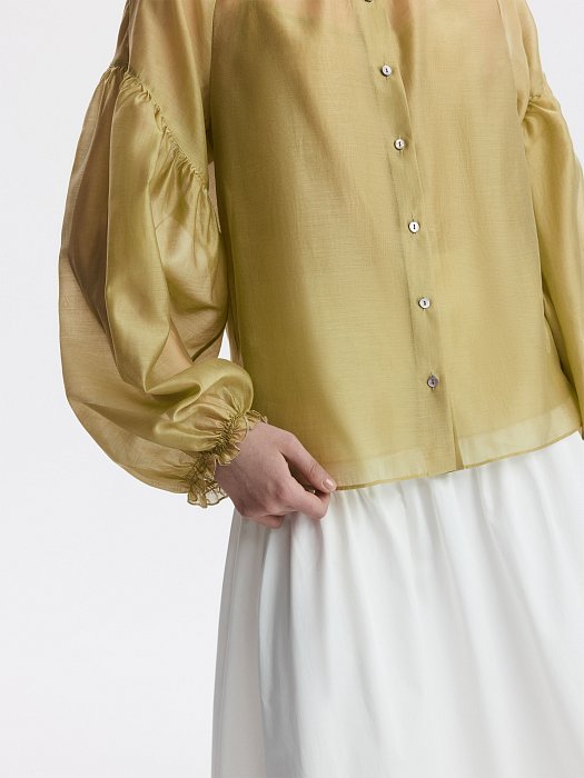 Свободная блуза из тенселя: фото №4
