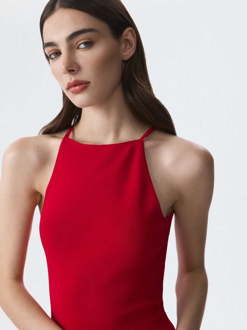 Платье с американской проймой