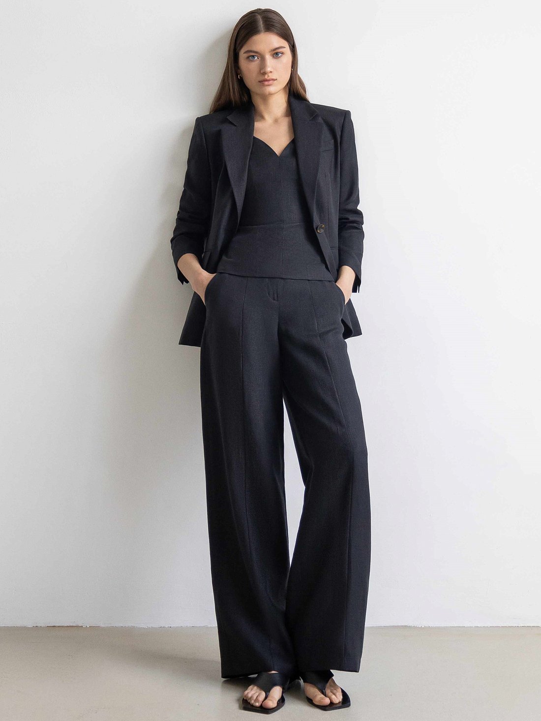 Брюки прямого силуэта: фото №1