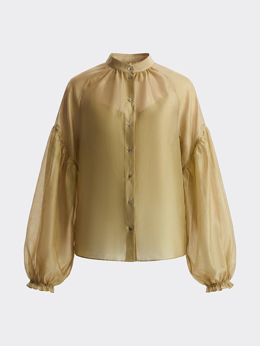 Свободная блуза из тенселя: фото №7