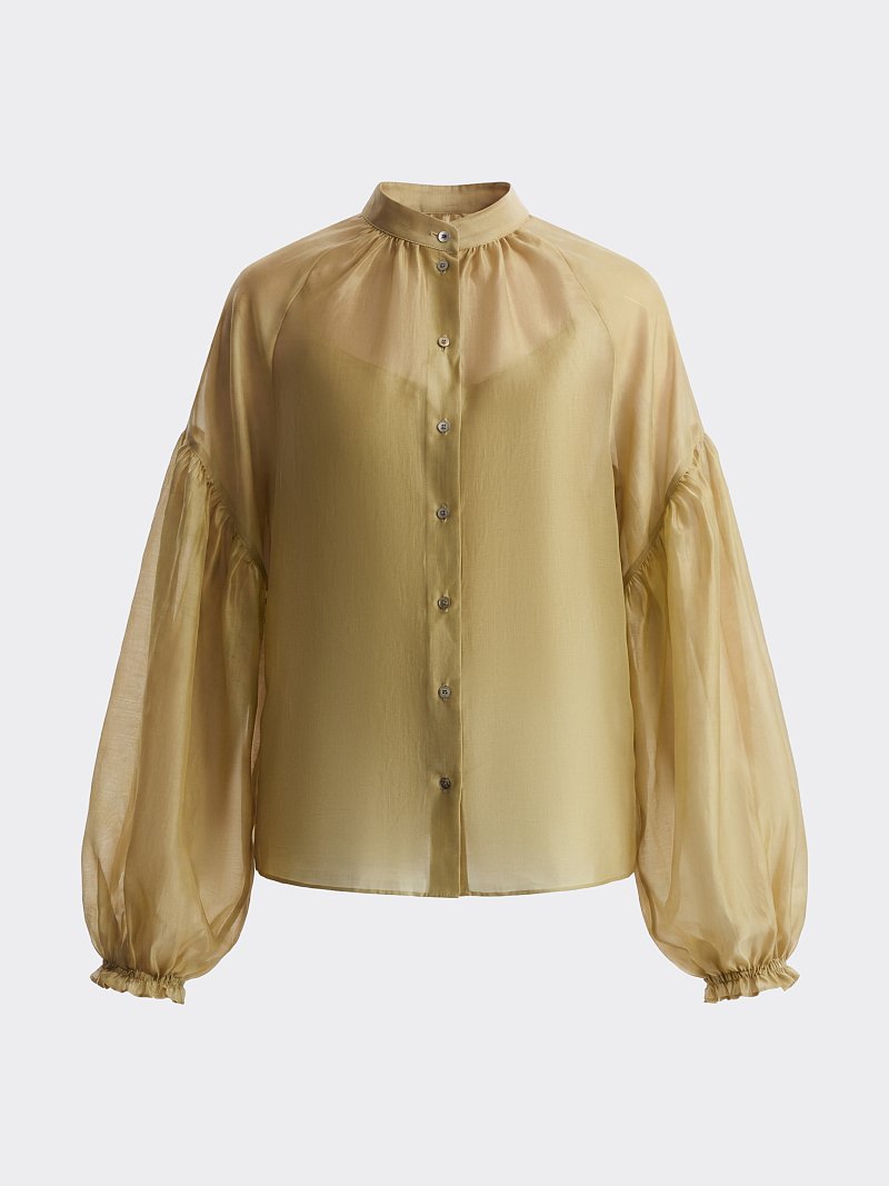 Свободная блуза из тенселя