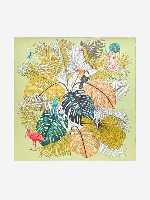 Платок с натуральным шелком: фото №8