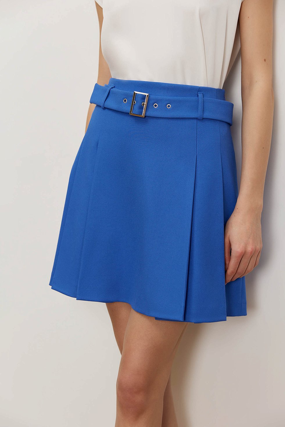 Расклешенная юбка со складками: фото №1