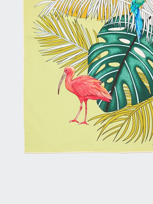 Платок с натуральным шелком: фото №4