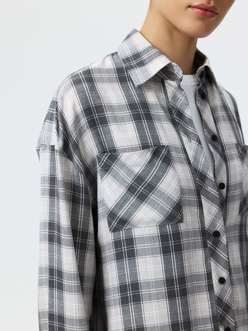 Рубашка из вискозы 