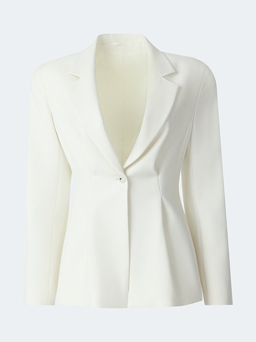 Приталенный жакет с защипами: фото №7