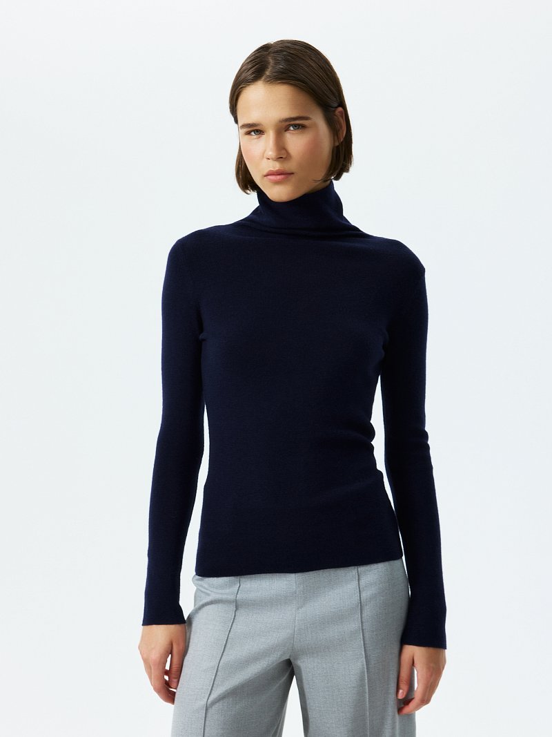 Водолазка с шерстью мериноса