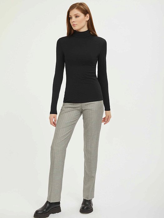 Водолазка из плотного трикотажа: фото №3