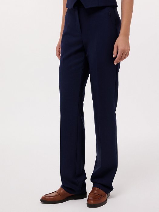 Прямые брюки со стрелками: фото №2