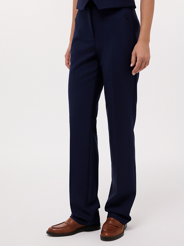 Прямые брюки со стрелками