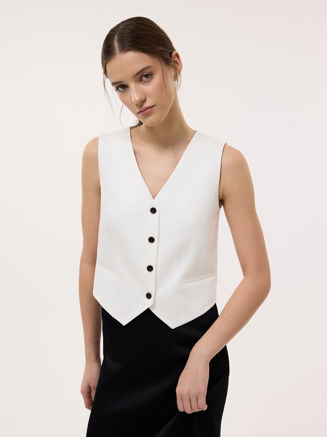 Жилет из хлопка: фото №1