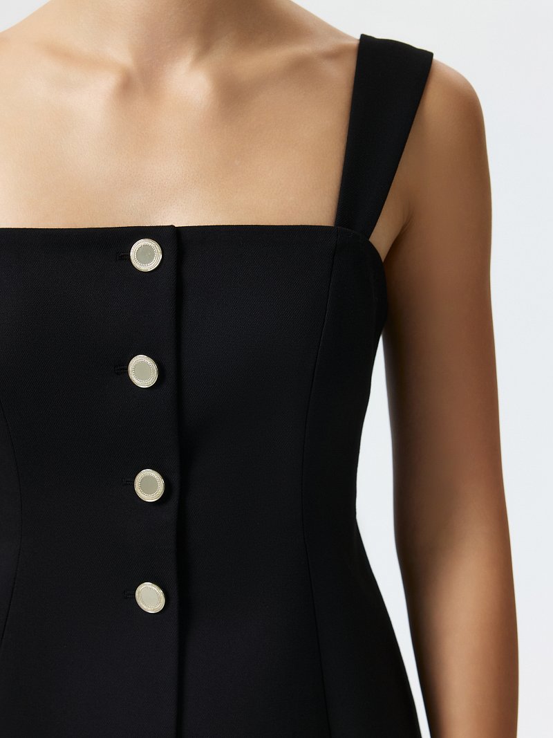 Жилет со съемными бретелями