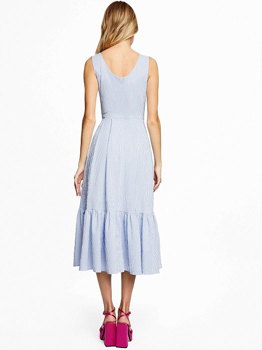 Платье миди с воланами : фото №4