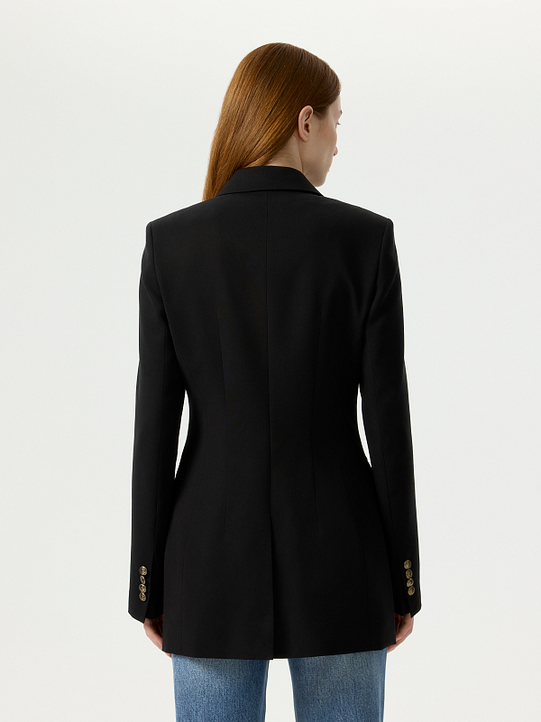 Приталенный жакет из лиоцелла