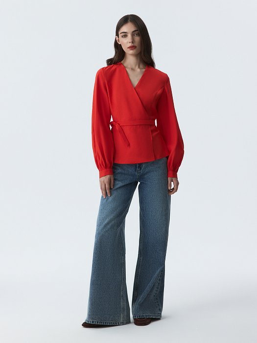 Блуза на запах: фото №5