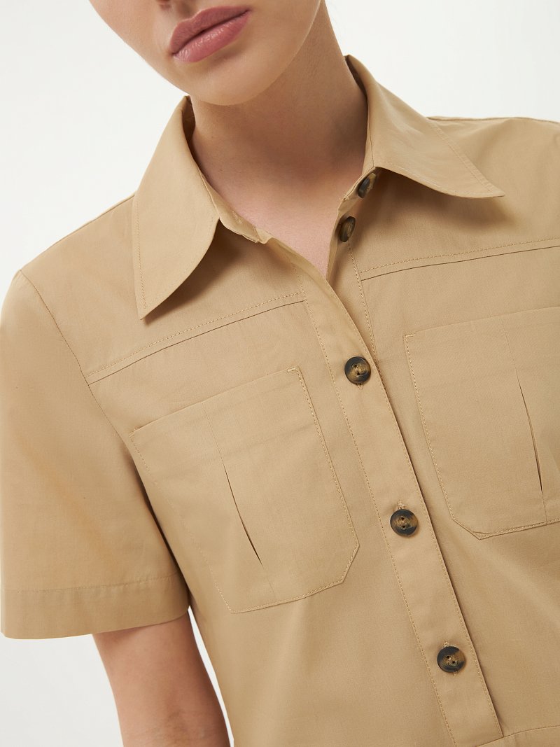 Платье из 100% хлопка