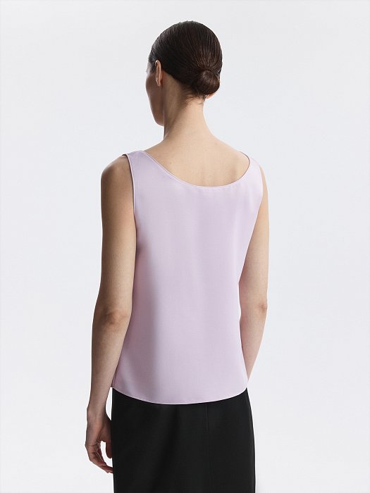 Топ из атласной ткани: фото №5